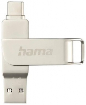 128GB Hama C-Rotate Pro Silver