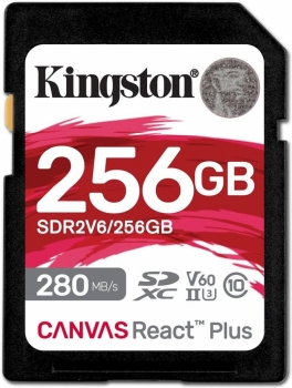 256GB Kingston Canvas React Plus V60