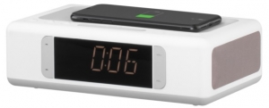 2E SmartClock Wireless Charging White