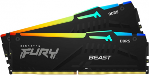 32GB DDR5 6000MHz Kingston FURY Beast EXPO RGB Kit of 2*16GB
