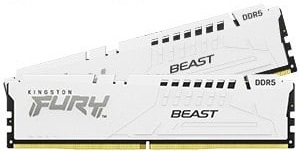 32GB DDR5 6400MHz Kingston FURY Beast White EXPO Kit of 2*16GB