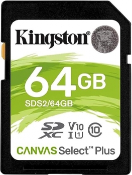 64GB Kingston Canvas Select Plus