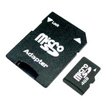 4GB MicroSD Card + SD Adapter
