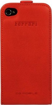 Чехол для iPhone 5 Ferrari California Collection Flip Red (FECFFL5R)