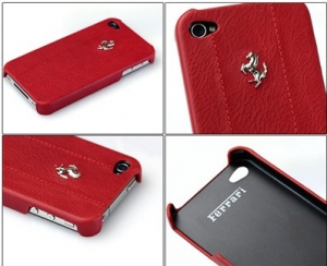 Чехол для iPhone 4/4S Ferrari Modena Collection Hard Red (FEMO4MRE)