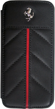 Чехол для iPhone 5 Ferrari California Collection Book Black (FECFFLBKP5BL)
