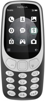 Nokia 3310 3G Dual Sim Charcoal