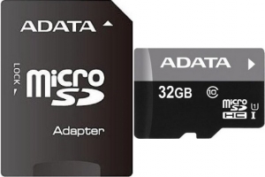 Adata Premier 32GB MicroSD Card + SD Adapter