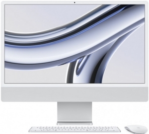 Apple iMac 24 Chip M3 MQR93 Silver