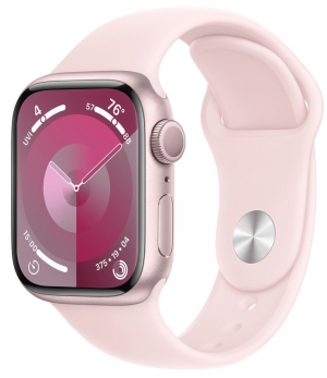 Apple Watch 9 Pink Sport Band 41mm S/M