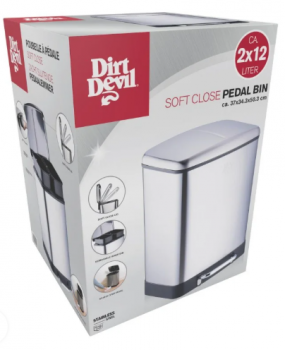 Dirt Devil DDPBIN2X12 Silver