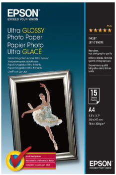 Epson Ultra Glossy Photo Paper A4