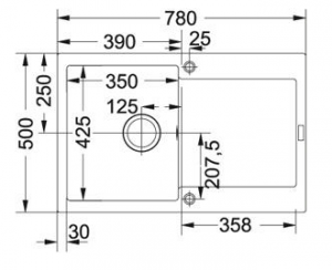 Franke Maris MRG 611 Bianco