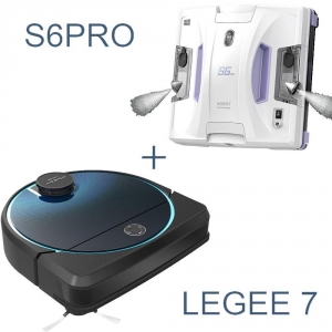 Hobot Legee 7+Hobot S6 Pro