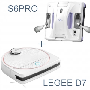 Hobot Legee D7+Hobot S6 Pro