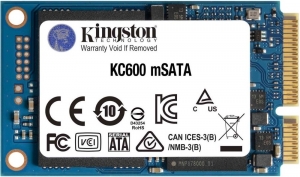 Kingston 256Gb KC600 mSATA SSD