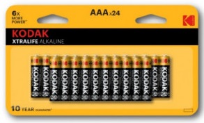 Kodak Xtralife Alkaline AAA 24 p