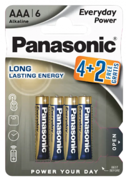 Panasonic Everyday Power LR03REE/6B2F