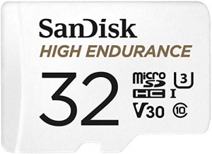 SanDisk Max Endurance 32GB MicroSD Card + SD Adapter