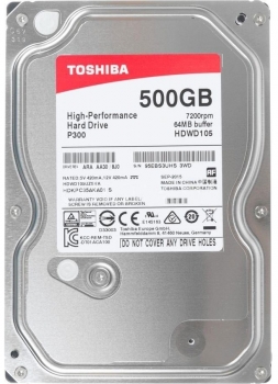 Toshiba Performance P300 HDWD105UZSVA 500Gb