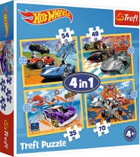 Trefl Hot Wheels vehicles  Mattel Hot Wheels