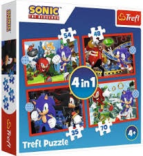 Trefl 4in1 The Adventures of Sonic / SEGA Sonic the Hedgehog