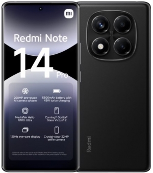 Xiaomi Redmi Note 14 Pro 256Gb Black