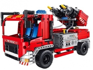 XTech Mini Fire Truck With Water Spraying