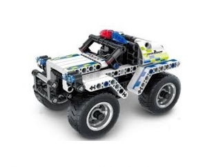 XTech Pull Back Police Car