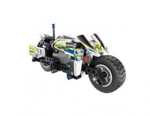 XTech Pull Back Police Motorbike