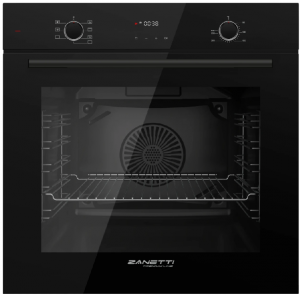 Zanetti ZCE 644 LCD Black Glass